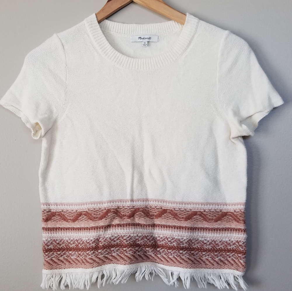 Madewell | Frill Sweater - Picture 1 of 3